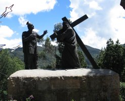Statues.