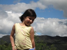 Portrait d'un enfant.