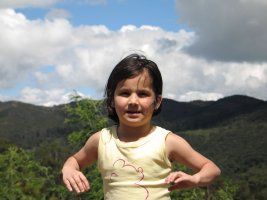 Portrait d'un enfant.