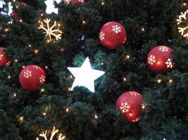 Décorations de Noël.