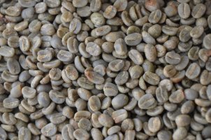 Grains de café.