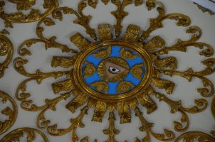Plafond de la basilique.