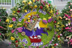 Décorations de fleurs.