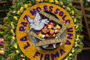 Décorations de fleurs.