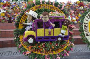 Décorations de fleurs.