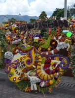 Décorations de fleurs.