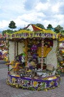 Décorations de fleurs.