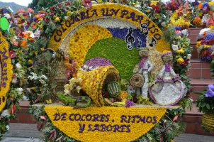 Décorations de fleurs.