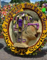 Décorations de fleurs.