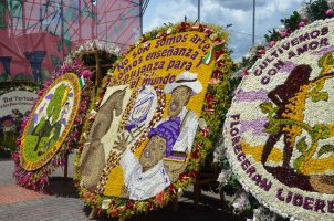 Décorations de fleurs.