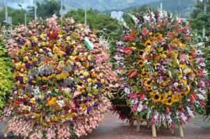 Décorations de fleurs.