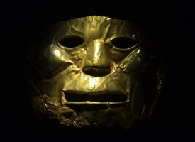 Masque en or.