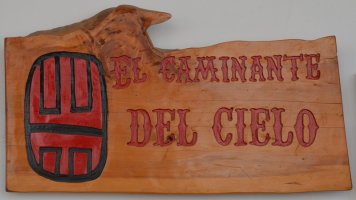 Panneau en bois.