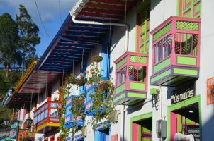 balcons colorés