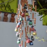Carillon décoré.