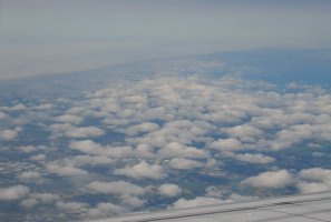 Nuages dans le ciel.