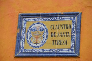 Plaque de rue.