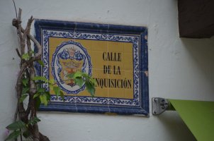 Plaque de rue.