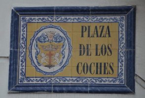 Plaque de rue.