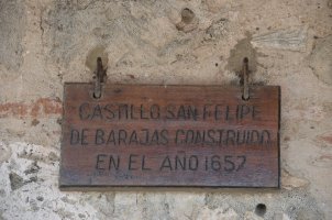Plaque du château.