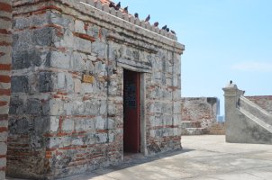 Bâtiment extérieur du château San Felipe.